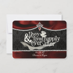 Tarjeta De Agradecimiento Royal Fairytale Thankyou Card