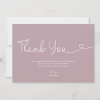 Rubor Pink Baby Shower Script Heart