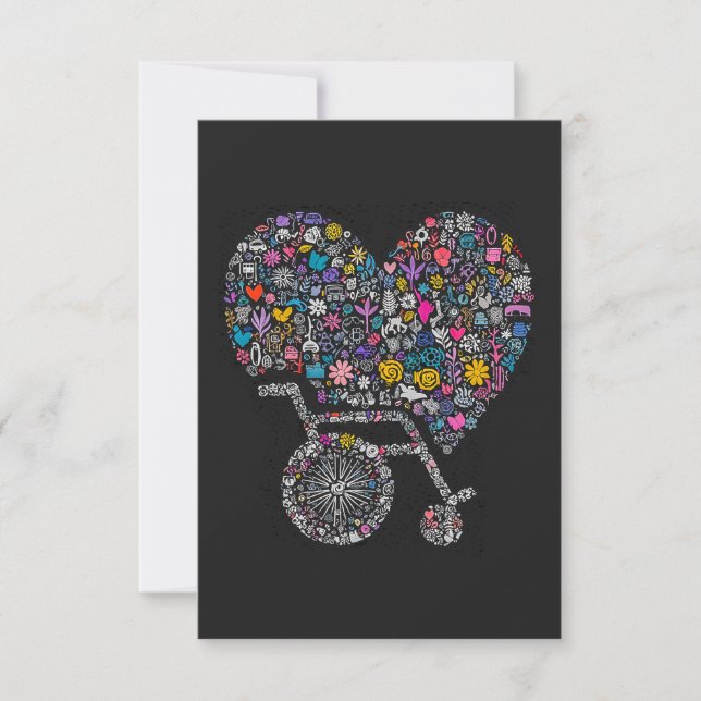Tarjeta De Agradecimiento Rueda de Muchas Vidas (Anverso)