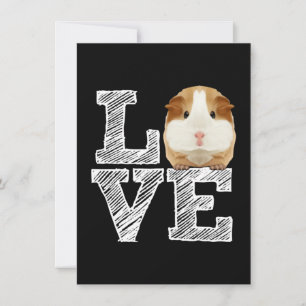 Tarjeta De Agradecimiento Rueda del amor del cerdo guineano