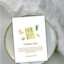 Rustic Modern Chapter Garden Book Baby Shower