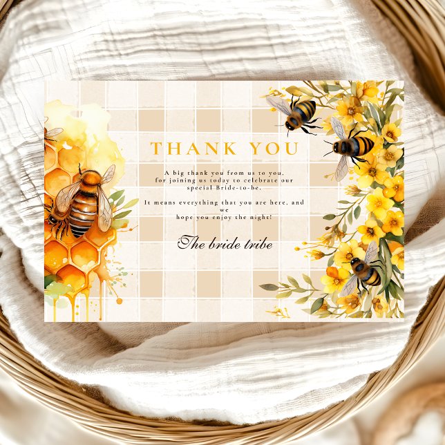 Tarjeta De Agradecimiento Rústico Girasol, encontró a su novia miel (Subido por el creador)