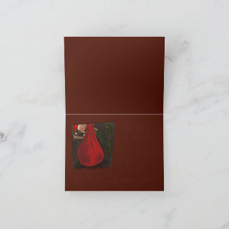 Tarjeta De Agradecimiento Rusty the Elf