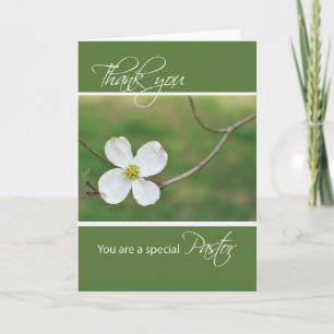 Tarjeta De Agradecimiento Sacerdote Gracias Flor de Cornejo