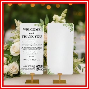 Tarjeta De Agradecimiento Sage Green Leaves Gracias Por Dar La Bienvenida A 