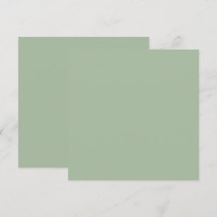 Tarjeta De Agradecimiento Sage Green Personalizado Branded