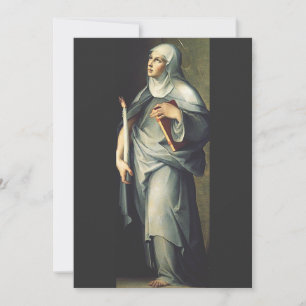 Tarjeta De Agradecimiento Saint Bridget de Suecia
