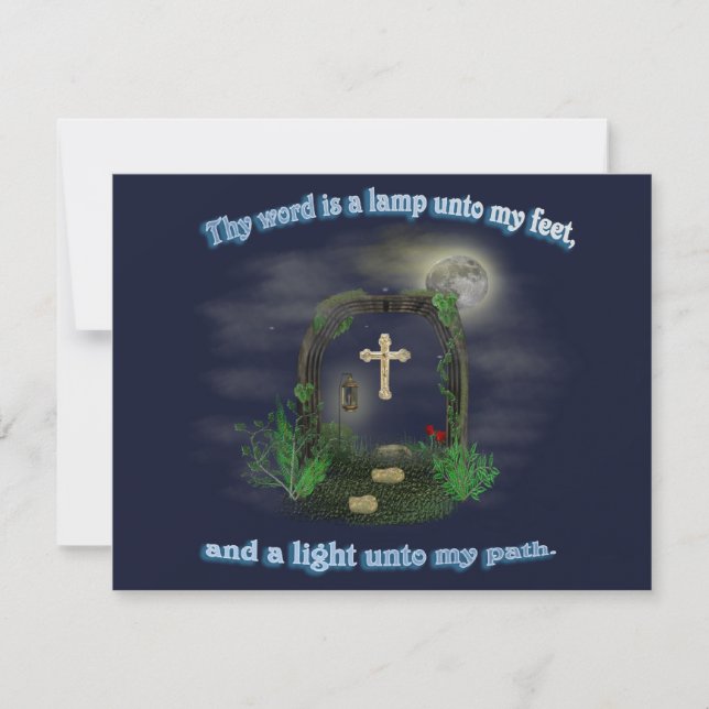 Tarjeta De Agradecimiento Salmo 119 (Anverso)