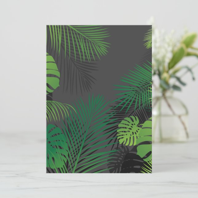 Tarjeta De Agradecimiento Saltos 5 (Anverso de pie)