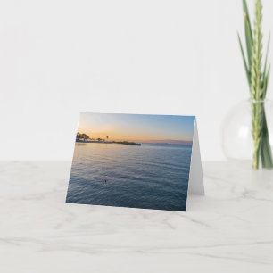 Tarjeta De Agradecimiento saltos de amanecer en chapala méxico