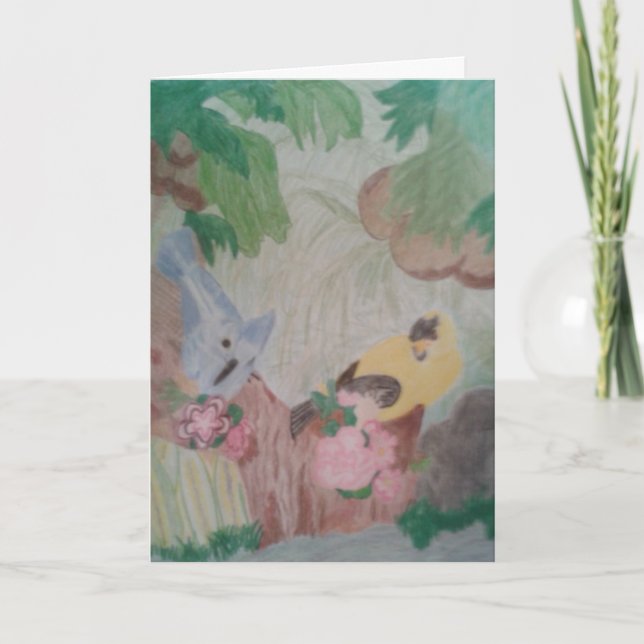 Tarjeta De Agradecimiento Saludo del estreno de una casa (Anverso)