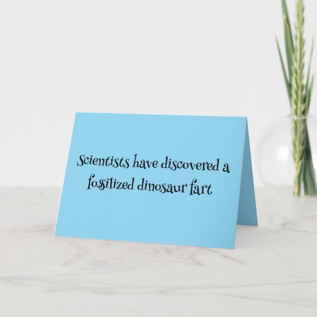 Tarjeta De Agradecimiento 🦖 💨 saludo "Explosión del pasado" (Anverso)