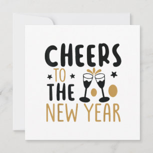 Tarjeta De Agradecimiento Saludos A La Bebida De Vino De Cuenta regresiva De