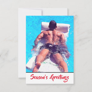 Tarjeta De Agradecimiento Saludos de temporada