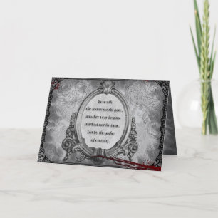 Tarjeta De Agradecimiento Saludos Eternos