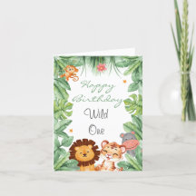 Salvajes animales de la jungla