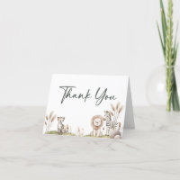 Salvajes Un Safari Animales Neutral Baby Shower Bl