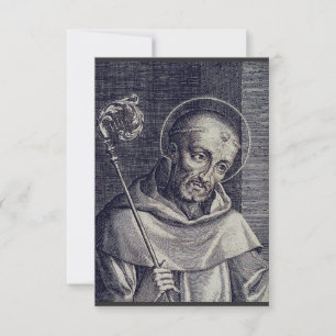 Tarjeta De Agradecimiento San Bernardo de Clairvaux