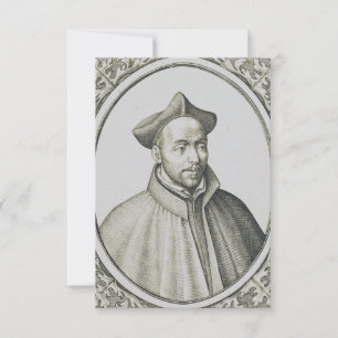 Tarjeta De Agradecimiento San Ignacio de Loyola Guerrero de la Gracia Tarjet