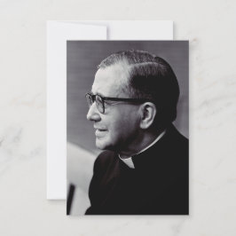 Tarjeta De Agradecimiento San Josemaría Escrivá