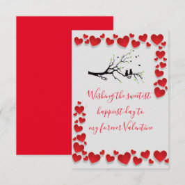 Tarjeta De Agradecimiento San Valentín