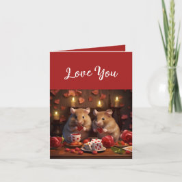Tarjeta De Agradecimiento San Valentín/Tarjeta de amor