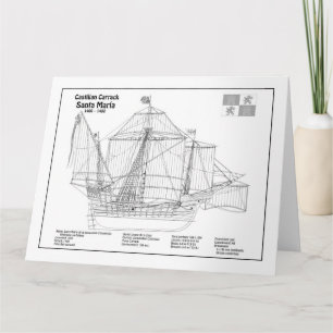 Tarjeta De Agradecimiento Santa Maria - Planos de planos de construcción de