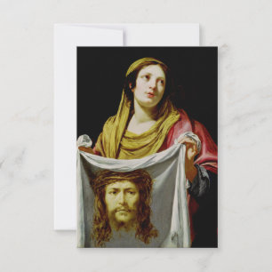 Tarjeta De Agradecimiento Santa Verónica