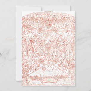 Tarjeta De Agradecimiento Santísima Trinidad en Gloria