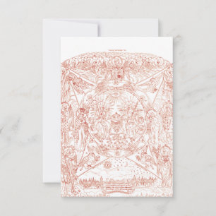 Tarjeta De Agradecimiento Santísima Trinidad en Gloria