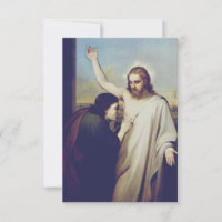Santo Tomás dudando por Silvestro Lega