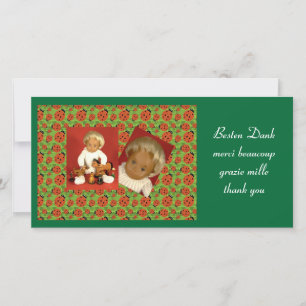 Tarjeta De Agradecimiento Sasha GRACIAS Fotokarte