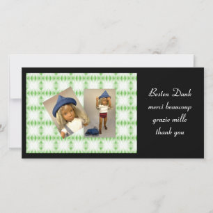 Tarjeta De Agradecimiento Sasha GRACIAS Fotokarte