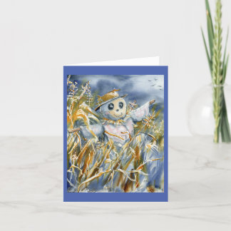 Tarjeta De Agradecimiento "Scarecrow" Blank Notecard