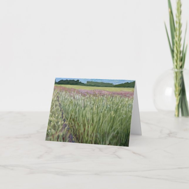 Tarjeta De Agradecimiento SCN de Santa Cruz de Savannah - Prairie (Anverso)