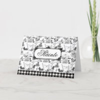 SCOTTISH Terrier Black Toile "Sláinte" Gaélico