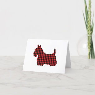 Tarjeta De Agradecimiento Scotty Dog Notecard