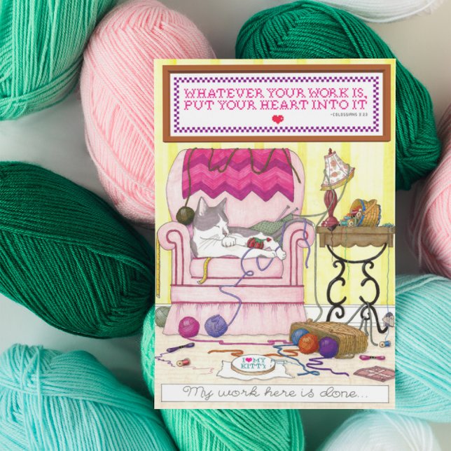 Tarjeta De Agradecimiento Se hace mi trabajo aquí le agradece cardar (Subido por el creador)