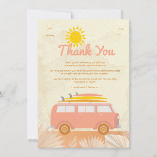 Tarjeta de agradecimiento Sea You Soon Baby | Cost