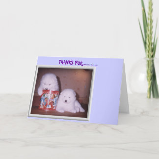 Tarjeta De Agradecimiento Secreto de MOM