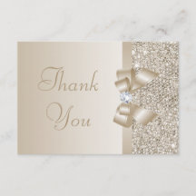 Secuencias de champagne, Bow & Diamond Gracias