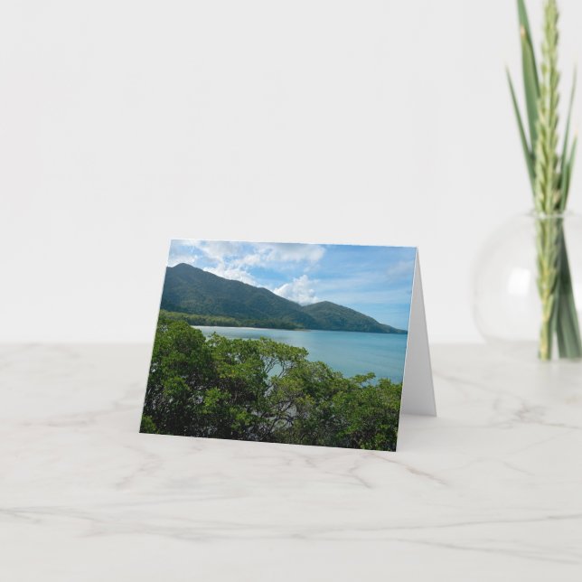 Tarjeta De Agradecimiento Selva tropical Daintree en la tribulación del Cabo (Anverso)