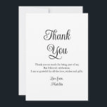Tarjeta De Agradecimiento Sencilla y elegante foto de Bat Mitzvah Cumpleaños<br><div class="desc">Simple Elegant Photo Bat Mitzvah Birthday Gracias Card incluye el elegante texto "Gracias" en el guión de caligrafía blanca al frente con su mensaje personalizado al revés. Personalice editando el texto en los cuadros de texto. Diseñado por ©Evco Studio www.zazzle.com/store/evcostudio</div>