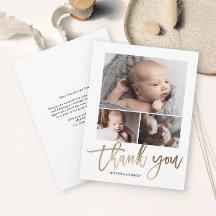 Sencilla y moderna foto para bebé de 3 Collages de