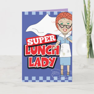 Tarjeta De Agradecimiento Señora del Almuerzo