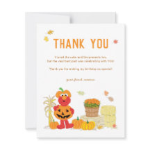 Sesame Street | Cumpleaños de otoño de Elmo Calaba