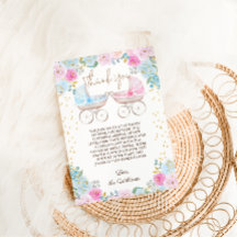 Sexo floral rosa azul revelar Baby Shower