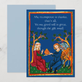 Tarjeta De Agradecimiento Shakespeare Gracias