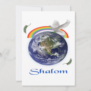 Tarjeta De Agradecimiento shalom