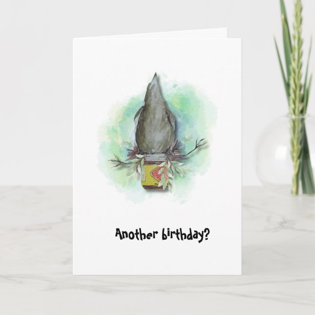 Tarjeta De Agradecimiento She'll be right birthday card (Anverso)